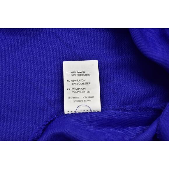 Oak Hill Men's Button Down Size 1XL Big and Tall Rayon Polyester Blend - Picture 5 of 8